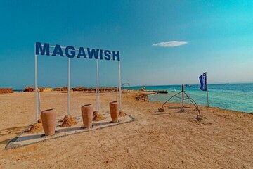 private-boat-to-magawish-island-with-lunch-and-transfer-hurghada tour image 1